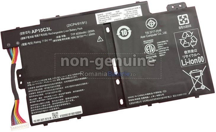 Baterie pentru Acer AP15C3L